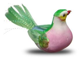 12 Passarinhos Artificiais C/ Presilha 12cm Alta Qualidade