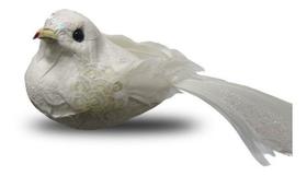 12 Passarinhos Artificiais C/ Presilha 12cm Alta Qualidade