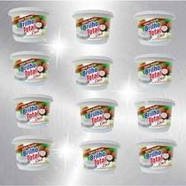 12 Pasta COCO ou Limpa Alumínio Brilho Total Panelas Cozinha Multiuso