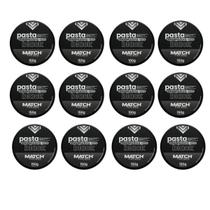 12 Pasta Modeladoras Atacado Black Preta Match 150g 12 Pasta Modeladoras Atacado Black Preta Match 150g