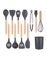 12 peças Conjunto de utensílios de cozinha Silicone 12 peças Conjunto de utensílios de cozinha Silicone