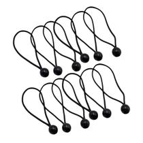 12 Peças Cordas Elásticas Esféricas, Fixadores de Lona 9Pol