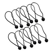 12 Peças Cordas Elásticas Esféricas, Fixadores De Lona 9Pol