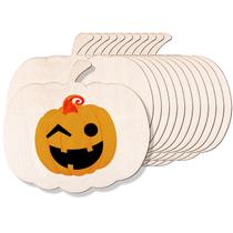 12 peças de recortes de abóbora de madeira Pojah 27x24 cm DIY 12 peças de recortes de abóbora de madeira Pojah 27x24 cm DIY