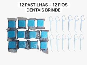 12 Peças Desinfetante Higienizador em Pastilhas Limpa Máquina de Lavar Roupas