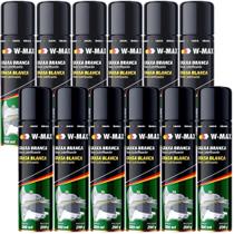 12 Peças - Graxa Branca W-Max Lubrificante Spray Rolamentos Eixos-300ml / 200gr - Wurth