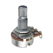 12 Peças Potenciômetros Mini De 18 Estrias 500K 250K Eixo Longo E Curto Para Guitarra Elétrica FLEOR