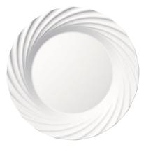 12 Peças Prato Raso Opaline Jasmim Jantar Almoço 26 Cm 12 Peças Prato Raso Opaline Jasmim Jantar Almoço 26 Cm