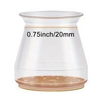 12 Peças Protetores De Piso De Silicone Antiderrapantes Para Pés De Cadeira, Almofadas De Feltro