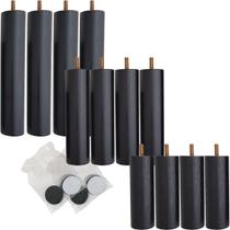 12 Pés de Madeira Anti Refluxo Conjunto de Pés para Cama Box Especial 12 Pés de Madeira Anti Refluxo Conjunto de Pés para Cama Box Especial