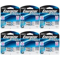 12 Pilhas Palito Energizer Lithium Ultimate 1,5v Litio Aaa 12 Pilhas Palito Energizer Lithium Ultimate 1,5v Litio Aaa