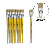 12 Pincel Tigre 815-22 Chato Cerda Natural 12 Pincel Tigre 815-22 Chato Cerda Natural