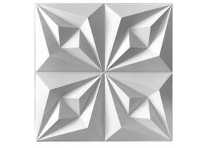 12 Placas Decorativas 3d Revestimentos Paredes 0,5mm Origami