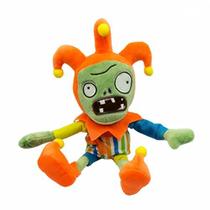 12 "Plantas VS Jester Pelúcia Zombies Brinquedos Normal Zombies PVZ Plushies 1 2 Stuffed Soft Doll Jester Zombies Novo