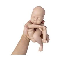 12 Polegada Mini Bebe Reborn Bebê Kit Boneca De Vinil Diy Em Branco Sem Pintura Peças De Boneca