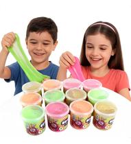 12 Potes Kit De Slime Divertida Efeito Metallic Brilhante Para Crianças Brincar Presente