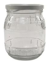 12 Potes Vidro Granada 500ml Tampa De Metal Conserva Ou Doce - GGABC 12 Potes Vidro Granada 500ml Tampa De Metal Conserva Ou Doce - GGABC