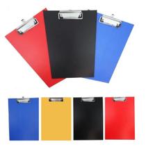 12 Pranchetas A4 com Clip Prendedor de Metal Escritorio Escola