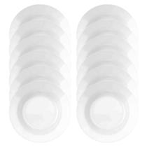 12 Pratos Fundo Melamina 25cm Buffet Bares Restaurantes Hotel