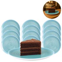 12 Pratos Raso em Melamina Resistente 20cm Tomy Luxo