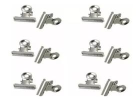 12 Presilhas P Curvatura C Grampo Para Unhas Inox Fibra Gel - Soluções Store