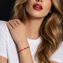 12 Pulseira Vermelha De Sete 7 Nós Kabbalah Afastar O Mal