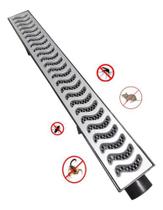 12 Ralos Linear 6x50cm Continuo Sifonado Para Bordas De Piscina