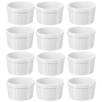12 Ramekins Brancos 220ml Molheira Sobremesa Petiscos Uno Coza Restaurante Lanchonete 12 Ramekins Brancos 220ml Molheira Sobremesa Petiscos Uno Coza Restaurante Lanchonete