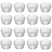 12 Ramequins de Vidro Lyor 90ml Porta Molho Petiscos Temperos em Relevo 12 Ramequins de Vidro Lyor 90ml Porta Molho Petiscos Temperos em Relevo
