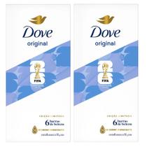 12 Sabonetes Dove Original Fifa Edição Limitada Barra 12x90g