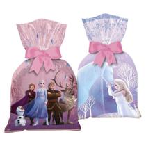 12 Sacolas surpresa Lembrancinhas Decoração frozen Disney - Regina festa