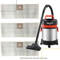 12 Sacos P/ Aspirador De Pó Black+Decker Descartável AP4850