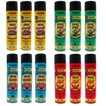 12 Silicone Aerossol Perfumado Misto 400ml 200g