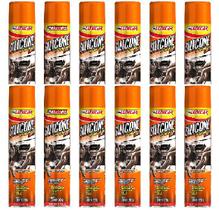 12 Silicone Perfumado Spray Carro Novo Luxcar 300 Ml
