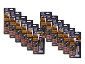 12 Silicones Cola Preto Alta Temperatura Orbived 50g