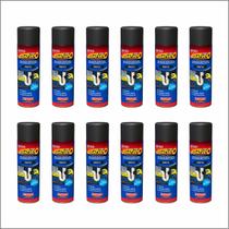 12 Spray Borracha Líquida Multiuso Impermeabilizante Vedação Preto 12 Spray Borracha Líquida Multiuso Impermeabilizante Vedação Preto