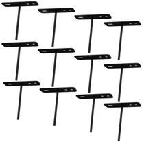 12 SUPORTES ESPETOS ESTACAS CHÃO REFLETOR 12 cjts 12 SUPORTES ESPETOS ESTACAS CHÃO REFLETOR 12 cjts