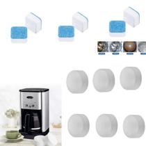 12 Tablete Pastilha Limpa Máquina Lavar Roupa Café Expresso 12 Tablete Pastilha Limpa Máquina Lavar Roupa Café Expresso