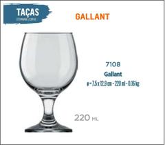 12 Taça Gallant 220Ml - Vinho 12 Taça Gallant 220Ml - Vinho