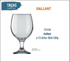 12 Taça Gallant 250Ml - Vinho 12 Taça Gallant 250Ml - Vinho
