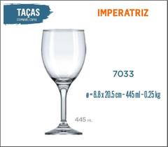 12 Taças Imperatriz 445Ml - Vinho Tinto Rosé Branco Água