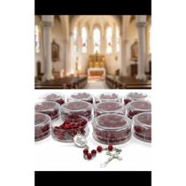 12 Terços Perfumados Rosas - Fé e Devocao Emocionante 12 Terços Perfumados Rosas - Fé e Devocao Emocionante