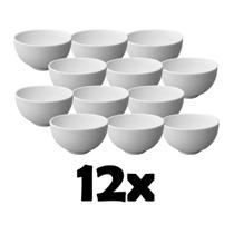 12 Tigela Cumbuca Japonesa Bowl 500ml Porcelana Açai Caldo - Like Kitchen