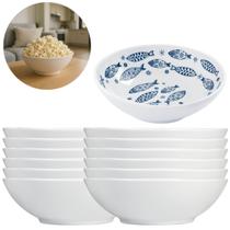 12 Tigelas Bowl 800ml Melamina P/ Refeição Restaurante