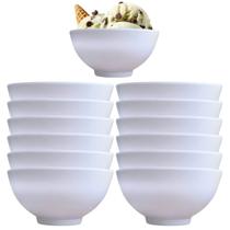12 Tigelas Bowl Cumbuca em Melamina Para Sobremesa 450ml 12 Tigelas Bowl Cumbuca em Melamina Para Sobremesa 450ml