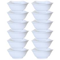 12 Tigelas Bowl Melamina Quadrado 430ml Cozinha Restaurante 12 Tigelas Bowl Melamina Quadrado 430ml Cozinha Restaurante