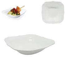 12 Tigelas Bowl Quadrada 250ml Pote em Melamina Sobremesas