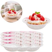 12 Tigelas Melamina 18cm Branca Ideal Restaurante Hotel Buffet 12 Tigelas Melamina 18cm Branca Ideal Restaurante Hotel Buffet