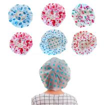 12 Toucas Para Banho Plástico Impermeável Reutilizável 12 Toucas Para Banho Plástico Impermeável Reutilizável