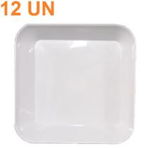 12 Travessa Quadrada em Melamina 18x18cm Hotéis Restaurantes